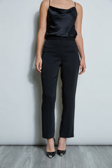 Straight Crepe Pant