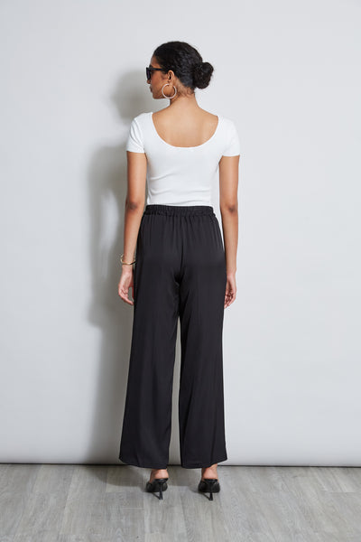 Pleated Silk Pant Image 6