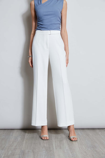 Wide Leg Self-Belt Pant Image 1