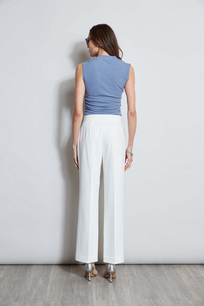 Wide Leg Self-Belt Pant Image 4