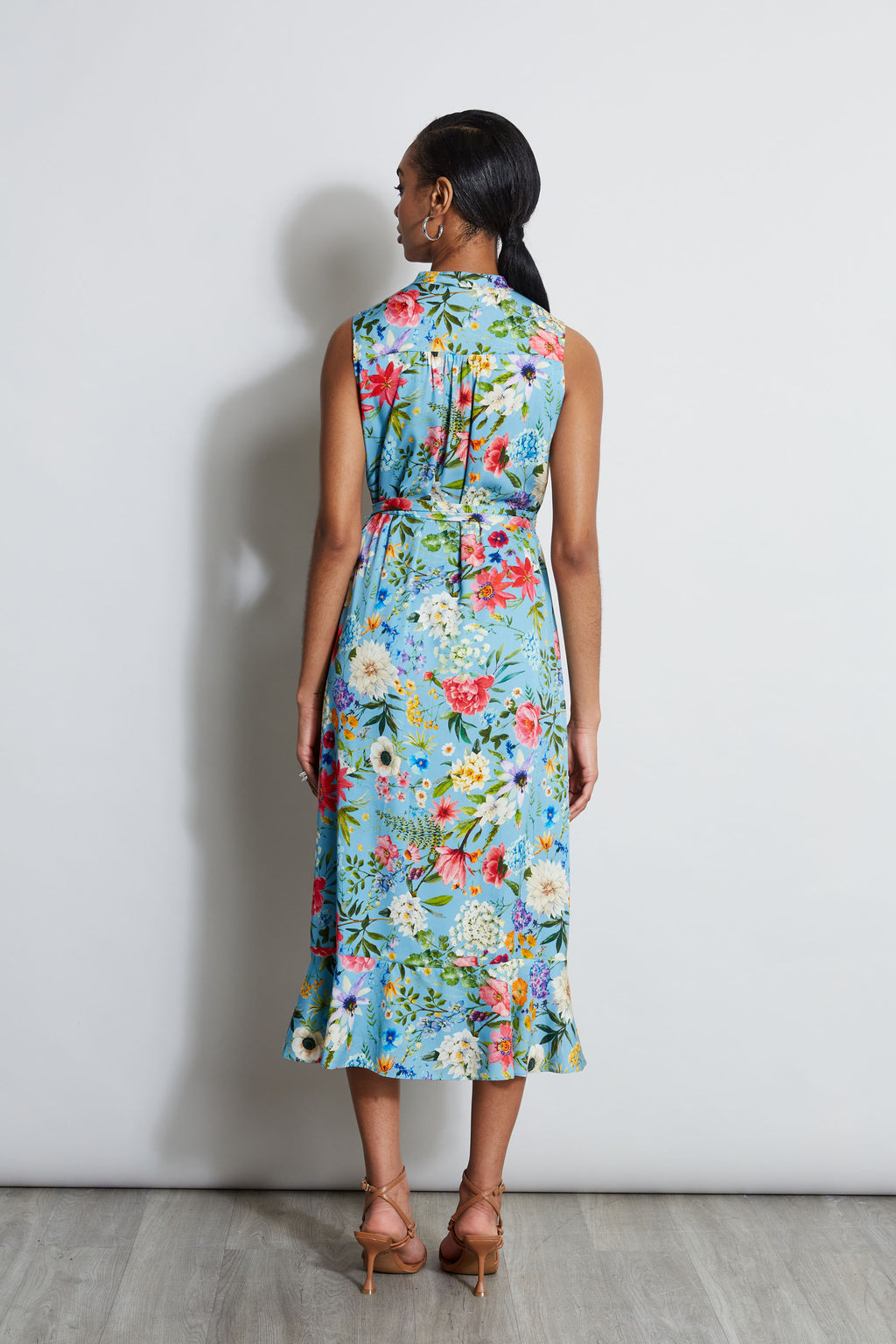 Silk Wild Meadow Shirt Dress Elie Tahari