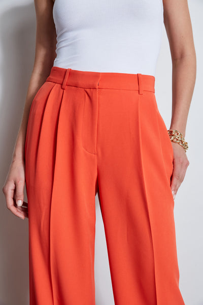 Pleated Cuffed Pant Image 6