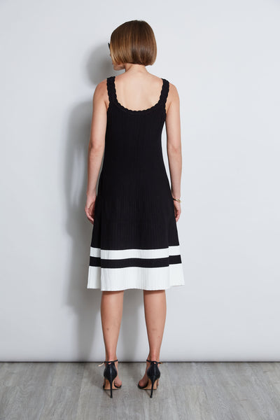 Scallop Knit Dress Image 7