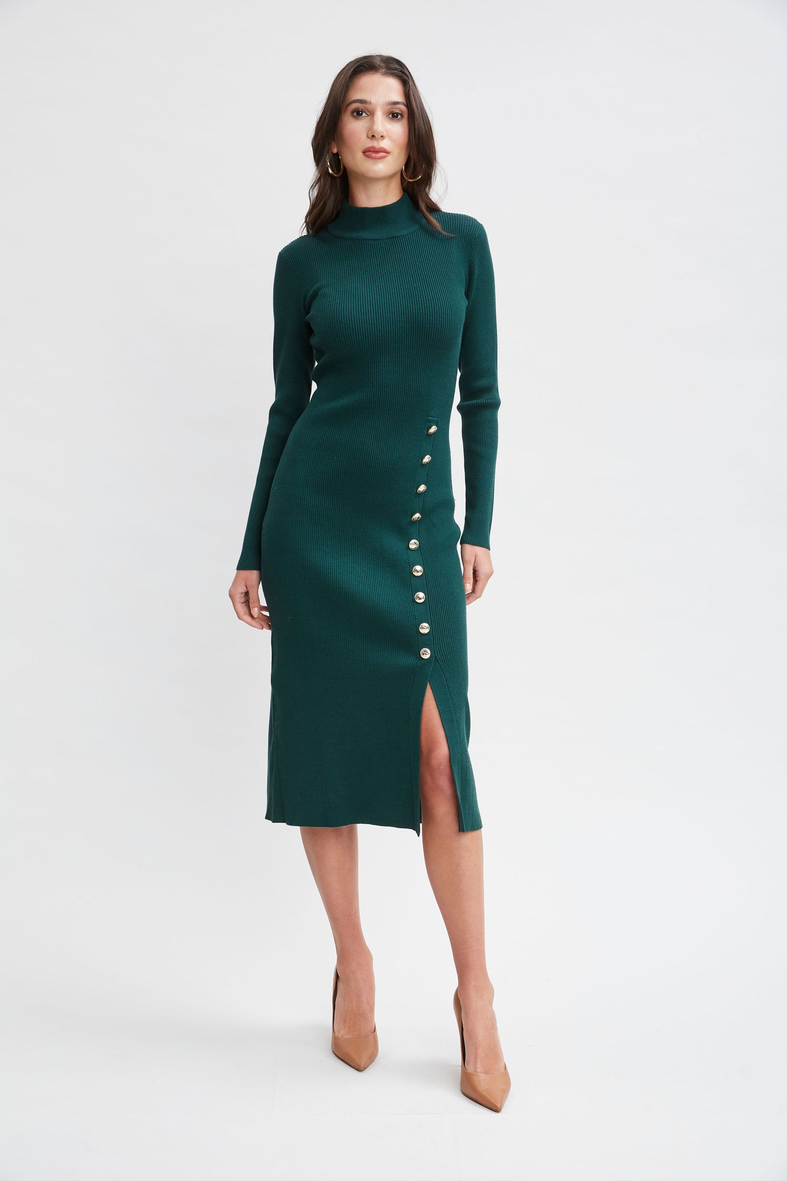 Button Sweater Dress Elie Tahari Button Sweater Dress Elie Tahari