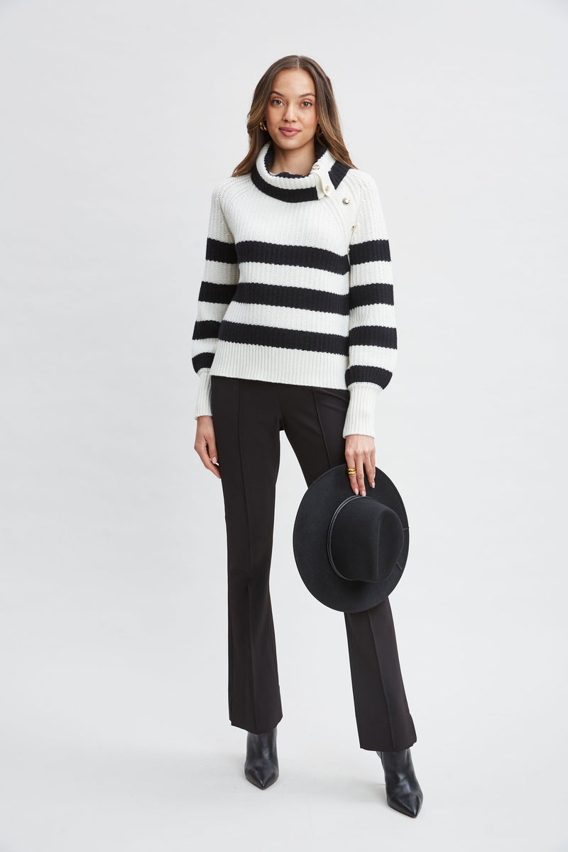Cashmere Stripe Sweater