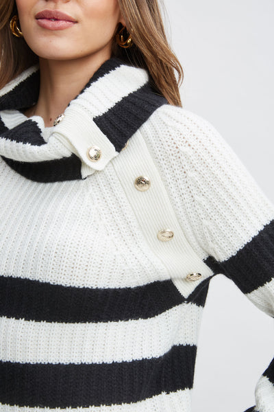 Cashmere Stripe Sweater Image 5