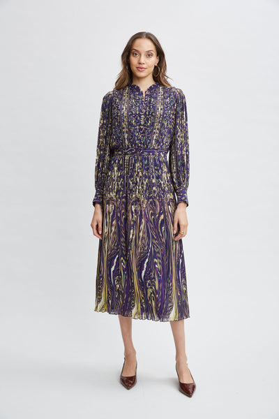 Paisley Midi Dress Image 3