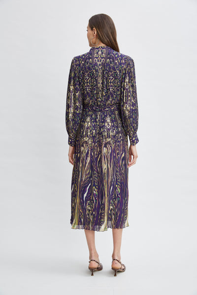 Paisley Midi Dress Image 7