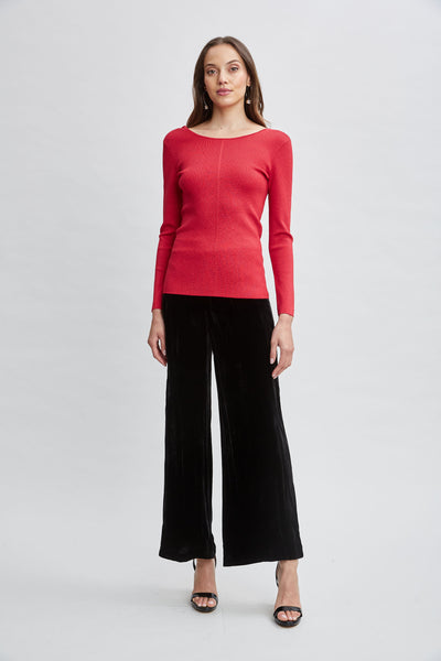 Draped Chain Lurex Sweater Image 3