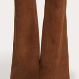 Anouk Goat Suede Flared Pants