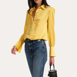 Chloe Charmeuse Blouse