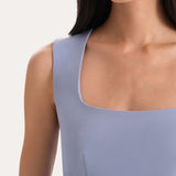 Square Neck Slim Dress
