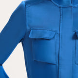 Satin Utility Jacket