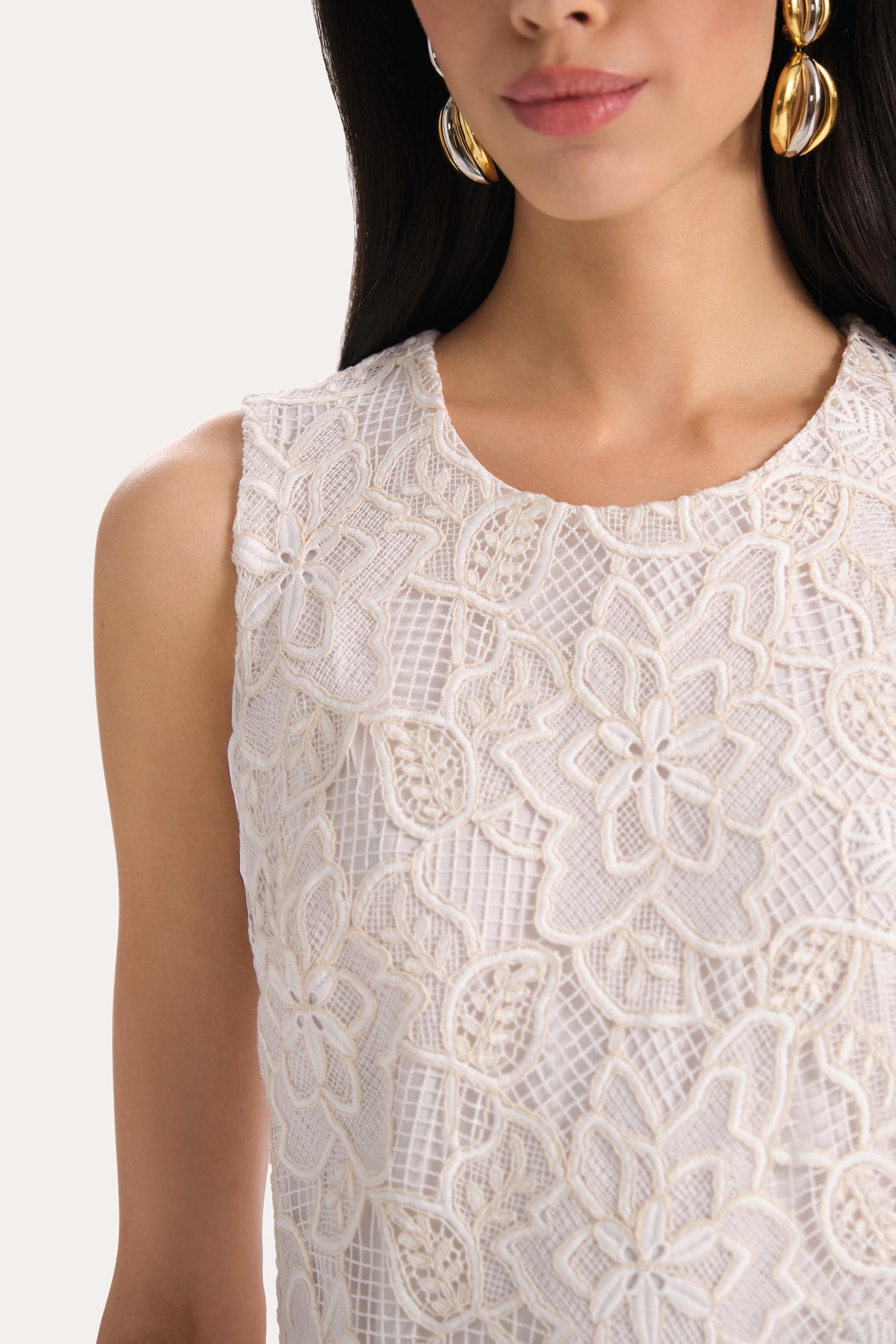 Lace Shift Dress