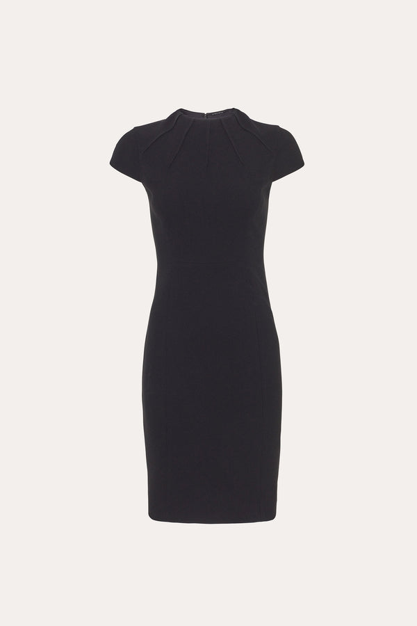Crepe Dart Dress