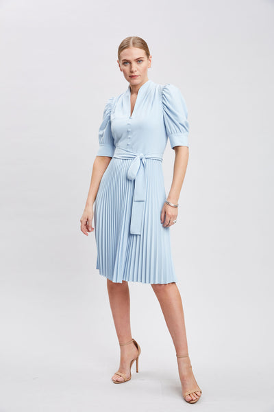 Pleated Contour Dress Image 1