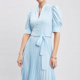 Pleated Contour Dress