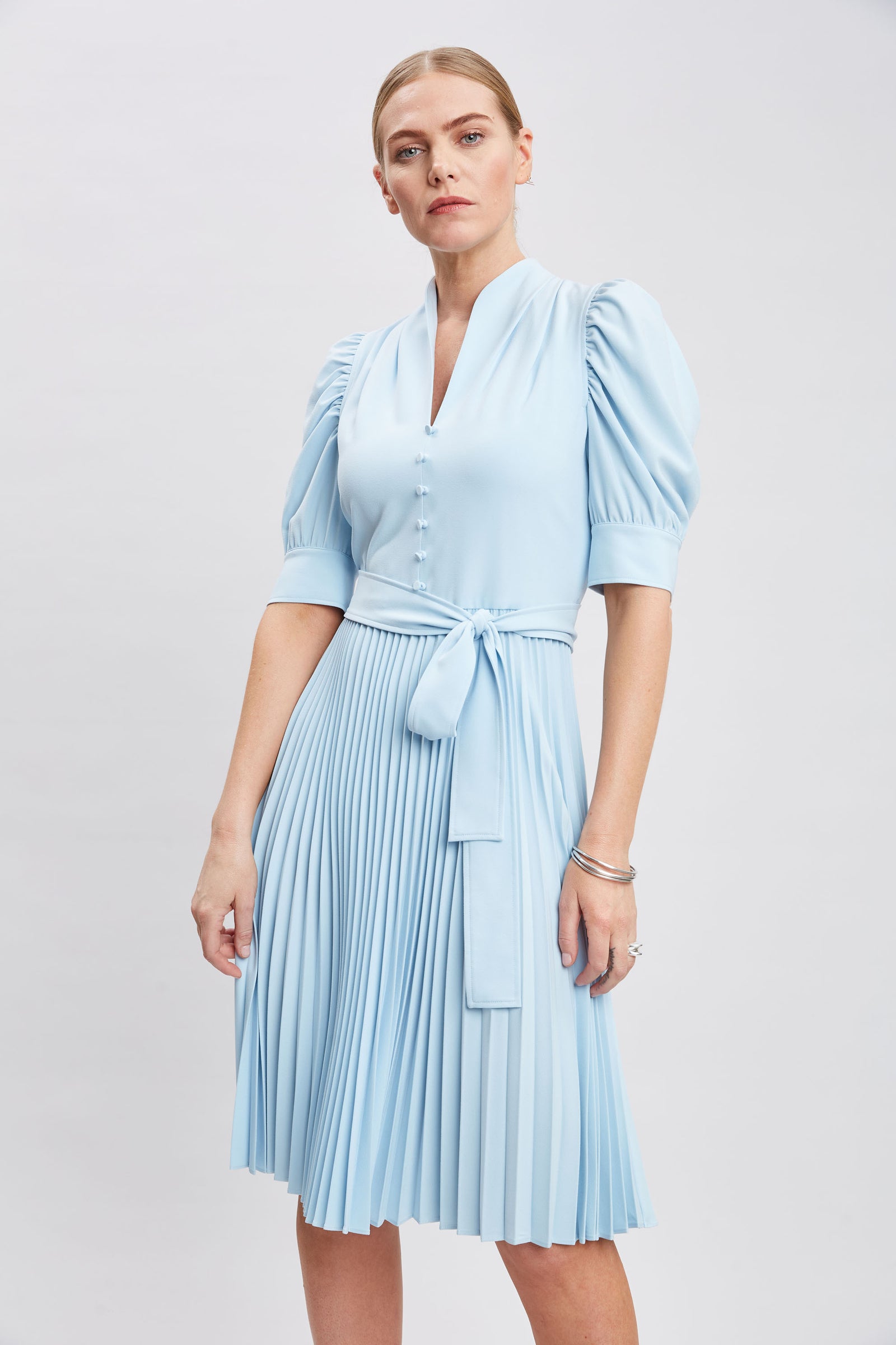 Pleated Contour Dress – Elie Tahari