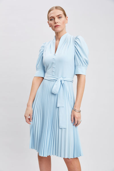 Pleated Contour Dress Image 3