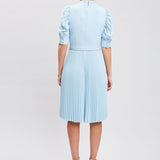 Pleated Contour Dress
