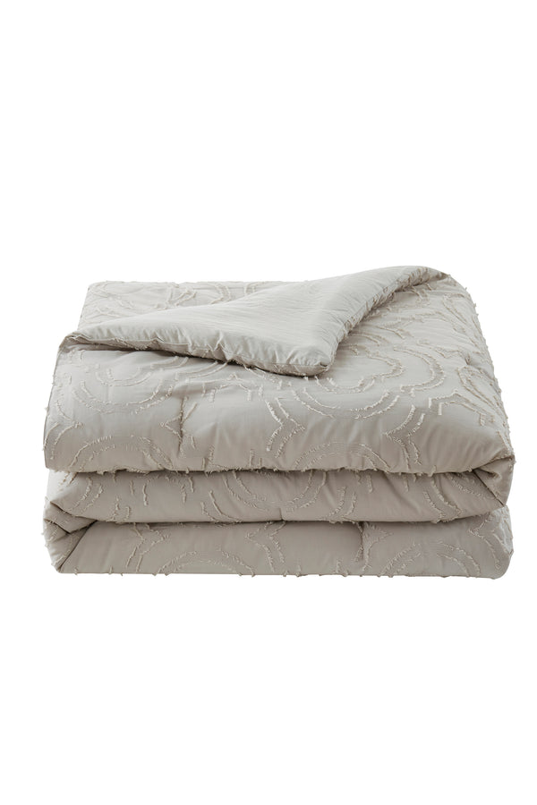 Tahari Quilted 3-Piece Comforter Set, King