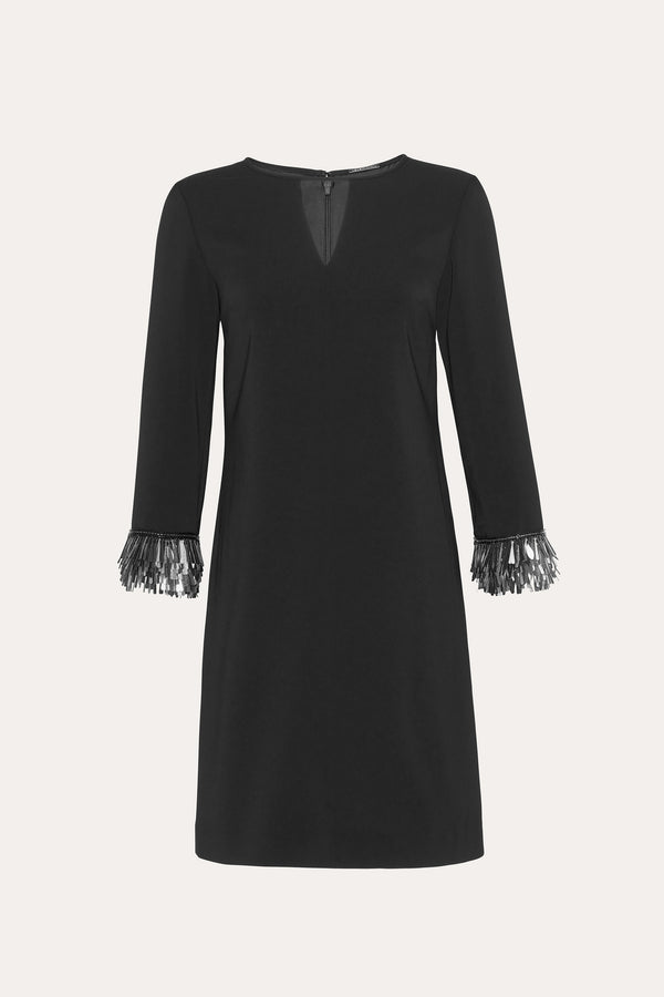 Metallic Shift Dress