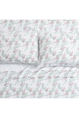 Tahari Pine 3 Piece Cotton Flannel Sheet Set, Twin