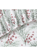 Tahari Pine 3 Piece Cotton Flannel Sheet Set, Twin