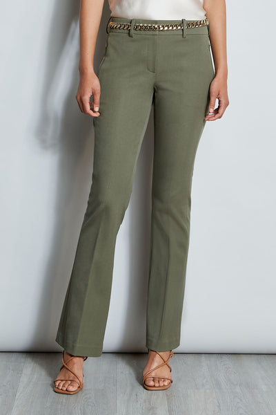 Stretch Twill Fit & Flare Pant Image 1