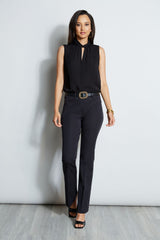 Stretch Twill Fit & Flare Pant