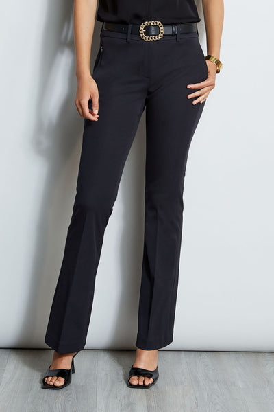 Stretch Cotton Fit & Flare Pant Image 1