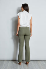 Stretch Twill Fit & Flare Pant