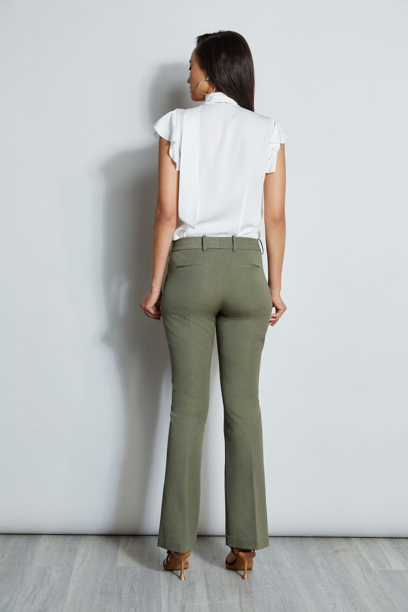 Stretch Twill Fit & Flare Pant