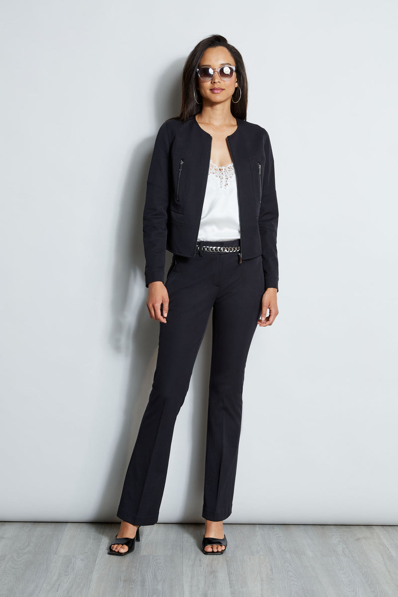 Stretch Twill Fit & Flare Pant