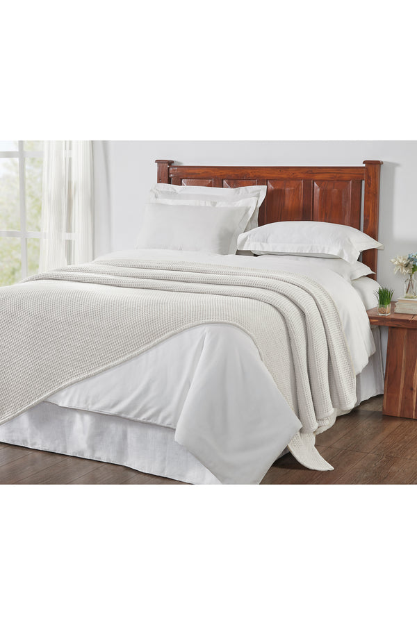 Tahari Waffle Cotton Blanket