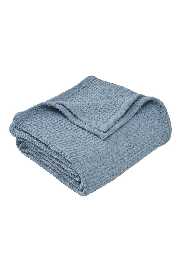 Tahari Waffle Cotton Blanket, King