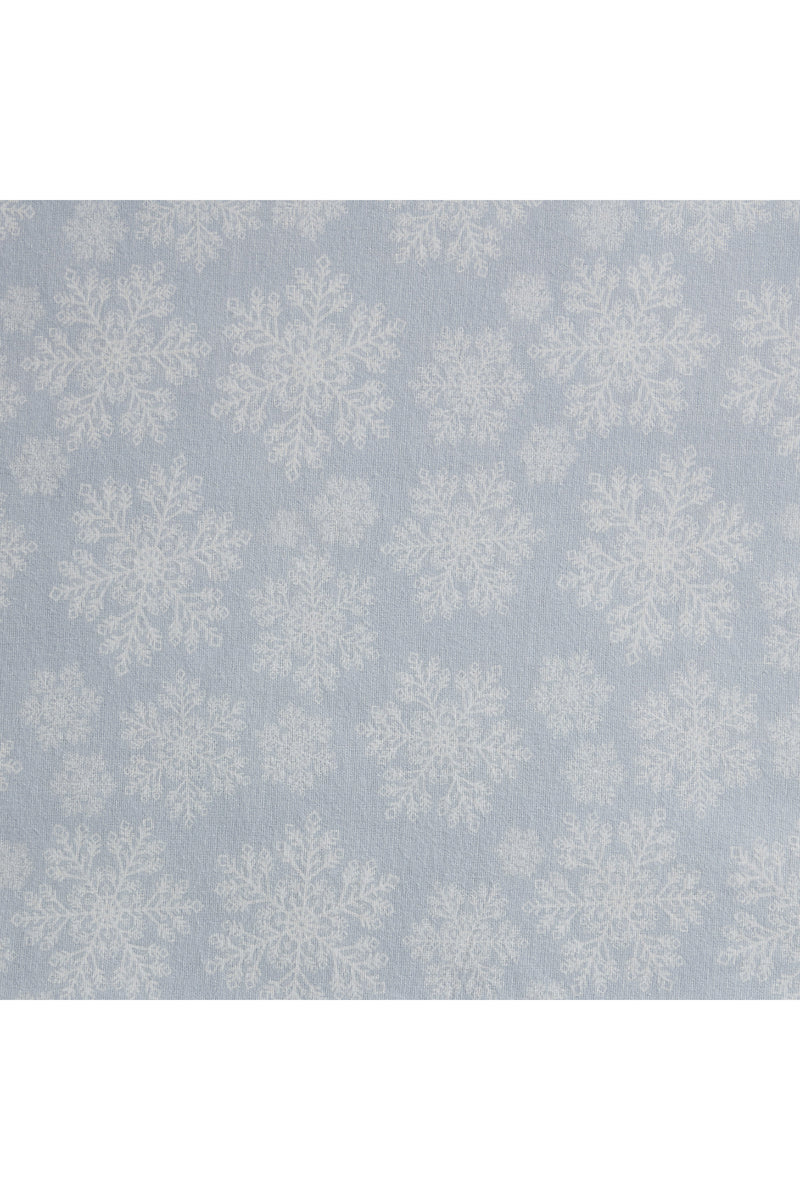 Cotton Snowflake 4 Piece Sheet Set, King