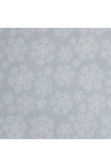 Tahari Snowflake Cotton Flannel 4 Piece Sheet Set, Queen