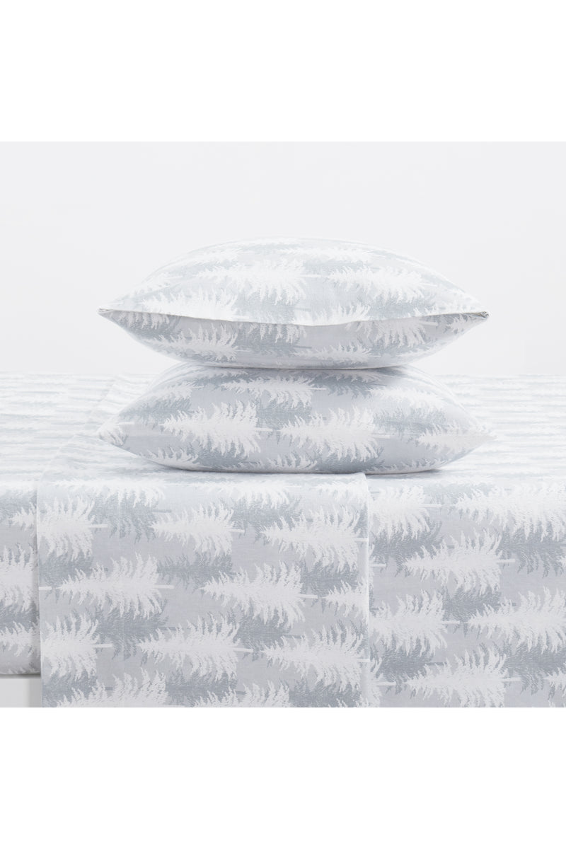 Tahari Tree 3-Piece Cotton Flannel Sheet Set, Twin