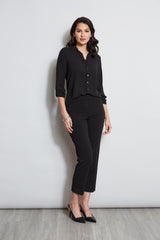T-Tahari Slim Fit Pull On Pants