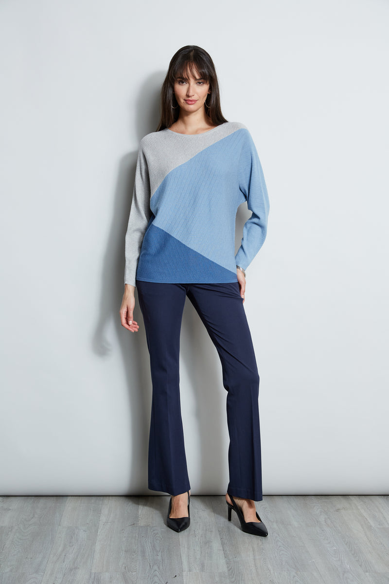 T-Tahari Color-Block Dolman Sweater