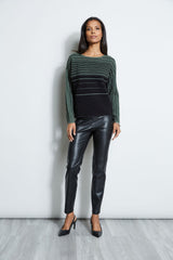 T-Tahari Stripe Sweater