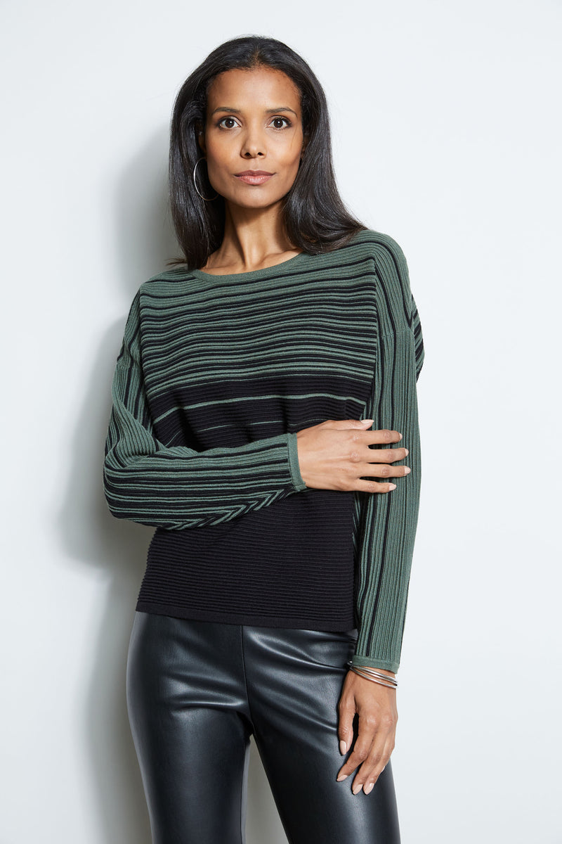 T-Tahari Stripe Sweater