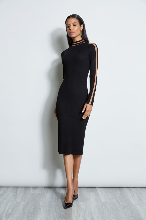 T-Tahari Stripe Sweater Dress