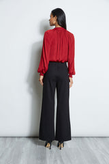 T-Tahari Airflow Keyhole Shirt