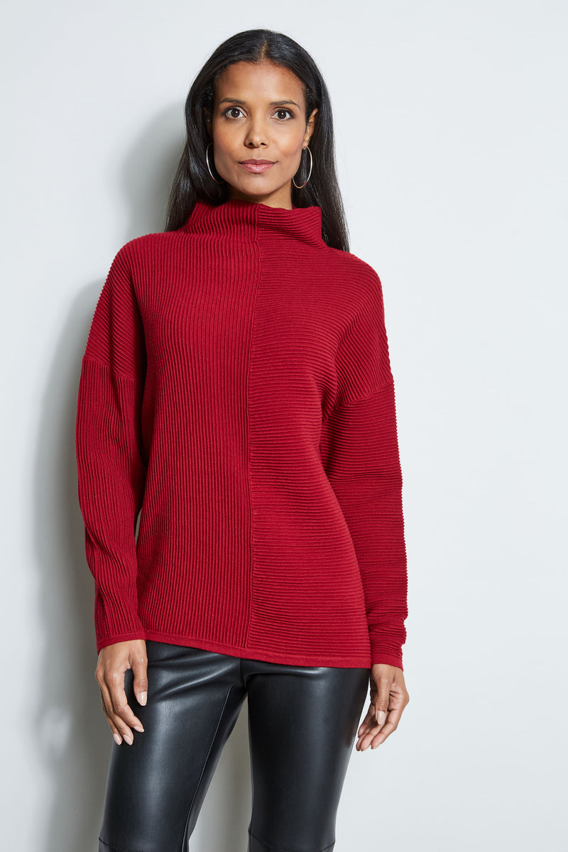 T-Tahari Tonal Rib Sweater