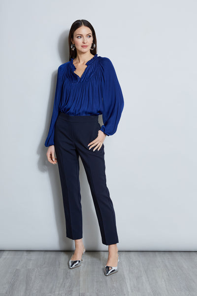 T-Tahari Slim Pull on Pant Image 2
