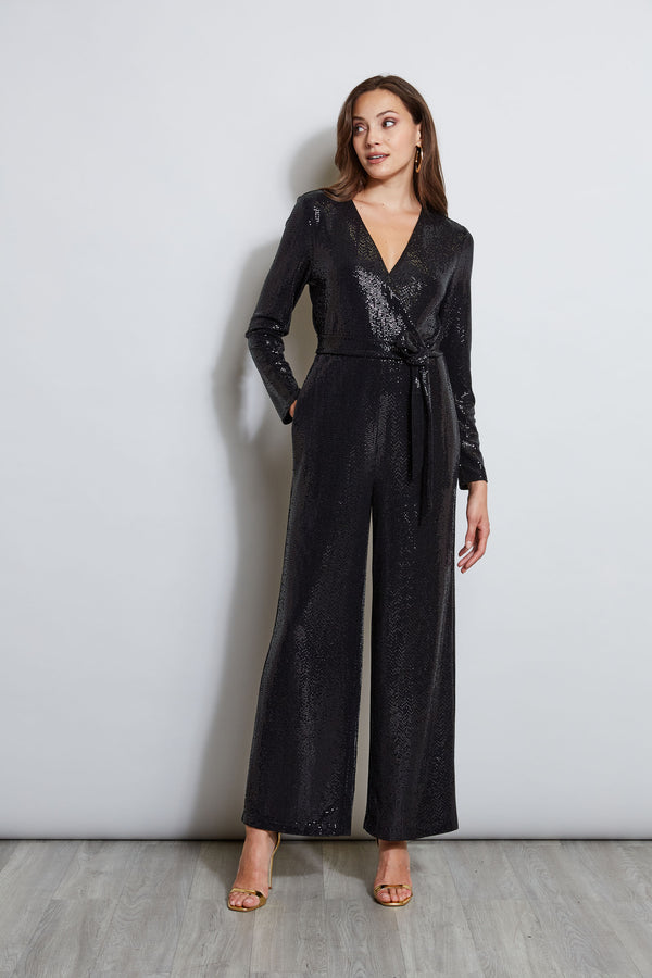 T-Tahari Sequin Jumpsuit