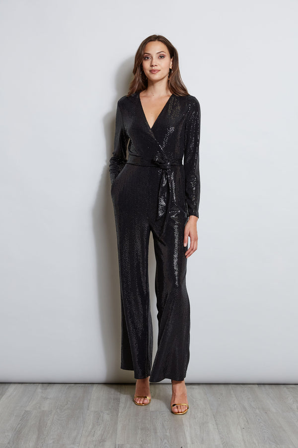 T-Tahari Sequin Jumpsuit