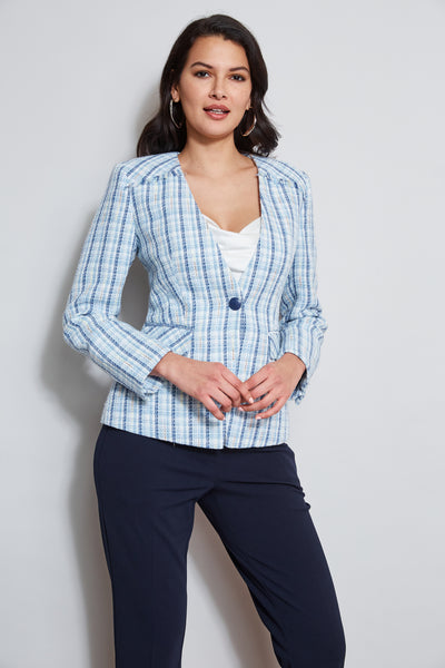 T-Tahari Tweed Blazer Image 1